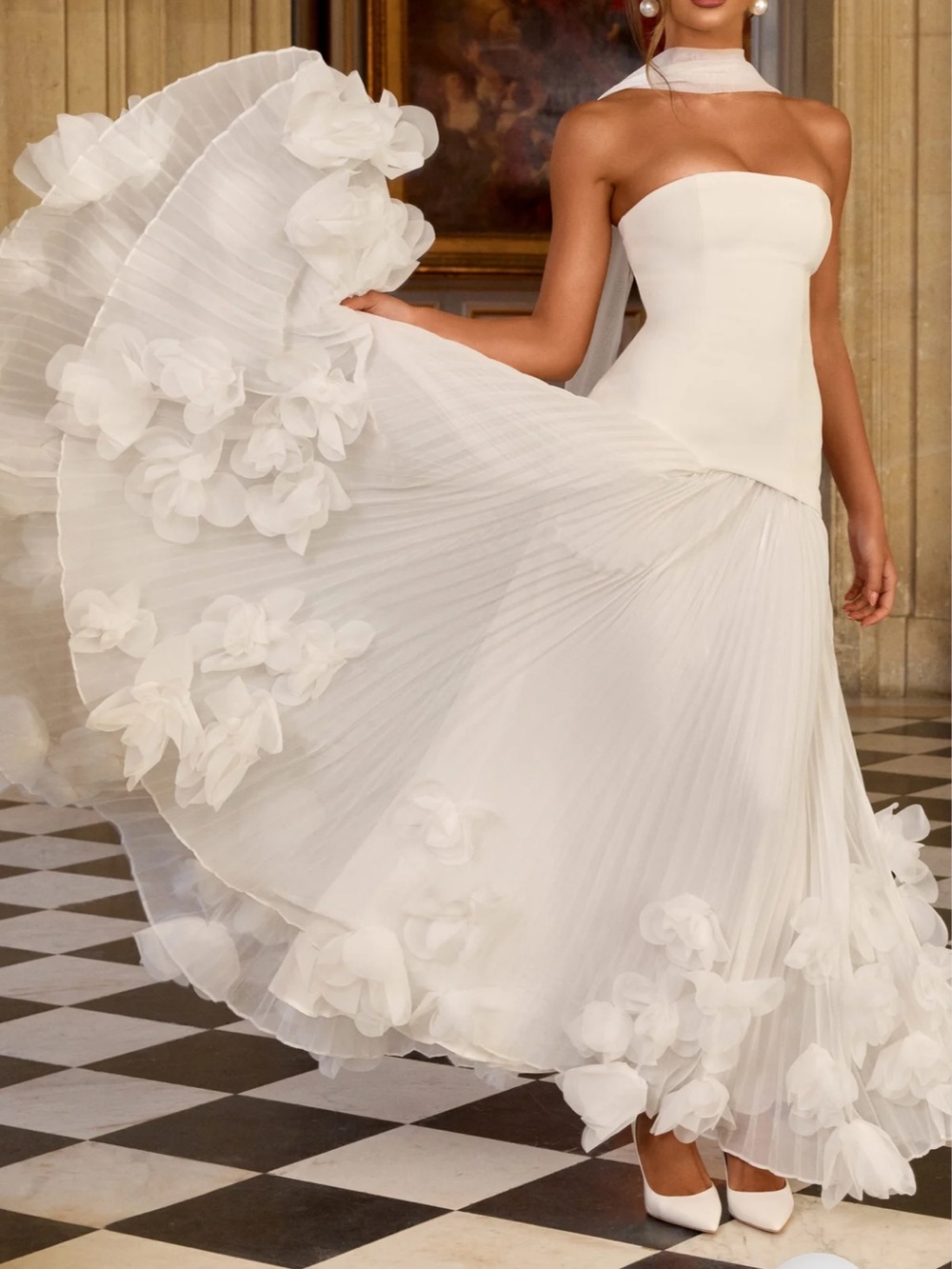 Babyboo Seraphina white gown